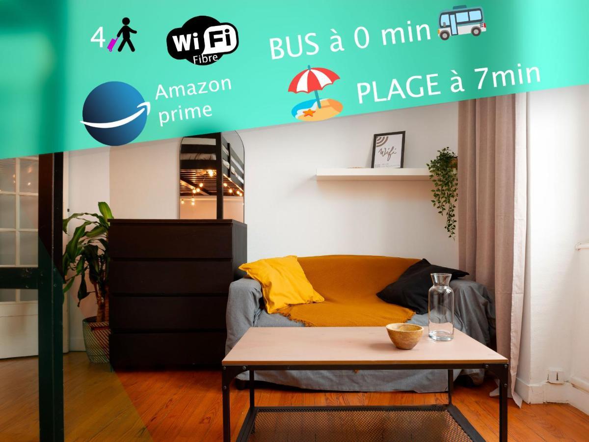 Appartement cosy et lumineux pour 2 à 4 personnes Brest Exterior foto